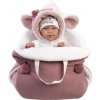 Llorens 74048 NEW BORN - realistická bábika bábätko so zvukmi a mäkkým látkovým telom - 42 cm