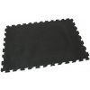 Gumová podlahová záťažová ryhovaná rohož FLOMA Strong - dĺžka 120 cm, šírka 80 cm, výška 2 cm