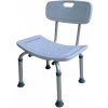 Mobilex 302051 Stolička do sprchy s operadlom 50 x 30 cm nosnosť 115 kg
