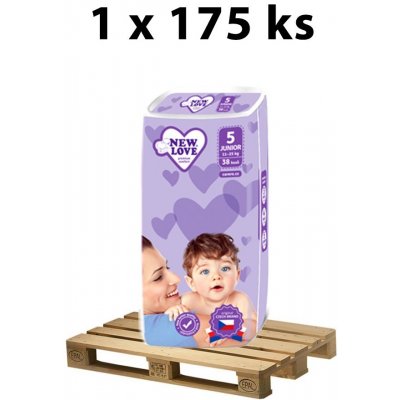 New Love Premium comfort 5 JUNIOR 11-25 kg 175 x 38 ks od 1 027,12 € -  Heureka.sk