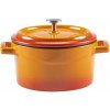 LAVA Metal Hrnec Ø 10 cm, 0,35 l, liatinový, oranžový LAVA METAL LVYTC10K2OR