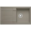 Blanco Metra 5 S, silgranitový drez 860x500x190 mm, 1-komorový, svetlá hnedá, BLA-517349