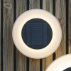 Newgarden Wally LED solárne nástenné svietidlo, Ø 27 cm - LUMWLD027XXSPNW