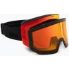 Lyžiarske okuliare Uvex Lace Attract FM black matt/mirror red