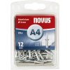 Novus Office 110057027 slepý nit (Ø x d) 4 mm x 12 mm hliník hliník 70 ks; 110057027