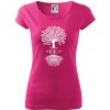 Narodeninový strom 60 - Dámske tričko Pure - M ( Purpurová )