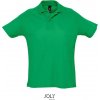 SOL´S SUMMER II / Pánska polokošeľa s bočnými rázporkami - kelly green M