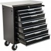 STIX Automotive Equipment Dielenská skriňa STIX, vozík na náradie, 7 zásuviek, kolieska s brzdou, GarageGo P7