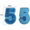 Silikónové formy - číslice veľké 5