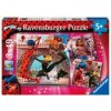 Ravensburger Kinderpuzzle 05189 - Unsere Helden Ladybug und Cat Noir - 3x49 Teile Miraculous Puzzle für Kinder ab 5 Jahren