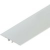 Profil AL prechodový plochý 35 mm, fólia Striebro C0, 0,93 m, samolepiaco-narážací, LWP355w1 Cezar - 0,93 bm