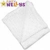Baby Nellys Háčkovaná Dečka-ružová