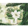 Diamondi Diamantové maľovanie - ZIMNÉ MAGNÓLIE NA STROMČEKU (HALEY BUSH) Rámovanie: vypnuté plátno na rám, Rozmer: 40x50 cm