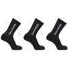 Salomon EVERYDAY CREW 3-PACK BLACK/BLACK