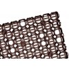 Stajňová dlažba pre kone – Geopave PADD - hrúbka 40 mm, zaťaženie 500 t/m², 57×38×4 cm hnedá