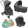 CHICCO kombinovaný Mysa 3v1 Black Satin + odrážadlo Chicco All around 2024