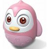 BABY MIX Kývací hračka - tučňák, růžový (40054)