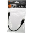 Solight SSC5320E USB 2.0 A zdierka - USB B micro konektor, 20cm