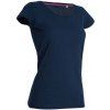 Tričko STEDMAN MEGAN CREW NECK Marina Blue modrá M