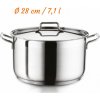 PERFECT HOME 12820 Nerezový hrniec s pokrievkou 28 cm 7,1 lit ARIAN
