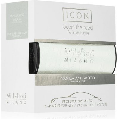 Millefiori Icon Vanilla & Wood vôňa do auta V. 1 ks