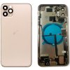 Apple iPhone 11 Pro Max - Zadný housing s predinštalovanými dielmi (Gold)