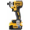 DeWALT Rázový utahovák 2x aku Li-Ion / 5,0 Ah 18V XR BLUETOOTH TOOL CONECT BEZUHLÍKOVÝ DCF888P2B