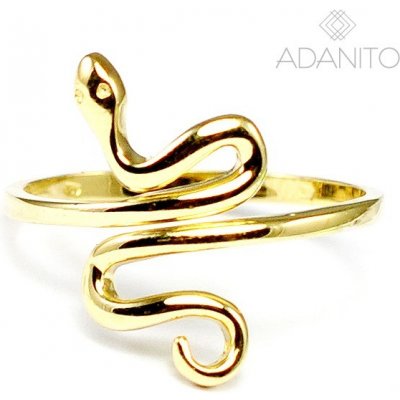 ADANITO BRR0711G - Zlatý prsteň had 56 2.52 g