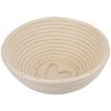 ORION Ošatka rattan guľatá pr. 21 cm - srdce