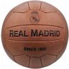Real Madrid FC Retro futbalová lopta Real Madrid, hnedá, veľ. 5