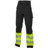Bennon REFLECTOS Trousers black yellow Reflexné nohavice čierna žltá