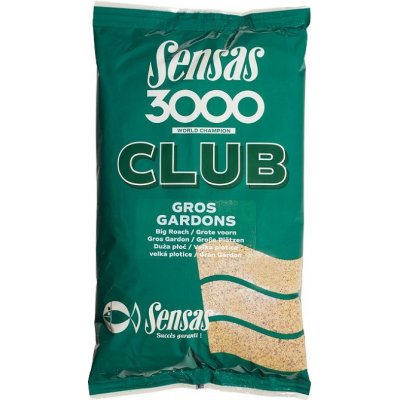 Kŕmenie Sensas 3000 Club Gros Gardons (Veľká Plotica) 1kg