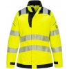 PORTWEST Bunda FR715 Hi-Vis, dámská, reflexní POR-FR715YBRS S Žlutá/černá