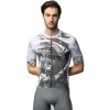 ALÉ Cycling Clothing Alé PR-E Palm SS, Fango Veľkosť: XXL Letný pánsky dres do teplého počasia