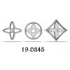 Formička - Znak Louis Vuitton (set 3ks)