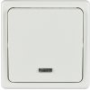 SEZ Tlačidlo so signalizáciou Standard DS S 1101-10 B biele 28 x 82 x 82 mm