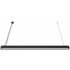 SmartLED | Závesný LED luster na lanku LED/44W/230V 4000K 120 cm čierny | 5150