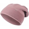 Biju Dámska zimná čiapka Wrobi D82 s trblietavou priadzou, tmavo ružovej farby 7100405-12