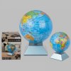 Točiaci sa XL glóbus – rotujúci geografický doplnok na stôl