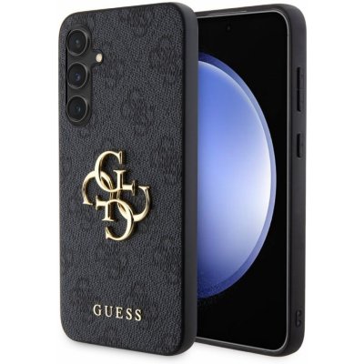 Guess PU 4G Metal Logo Samsung Galaxy S23 FE sivé