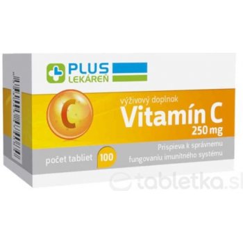 Plus Lekáreň Vitamín C 250 mg 100 tabliet