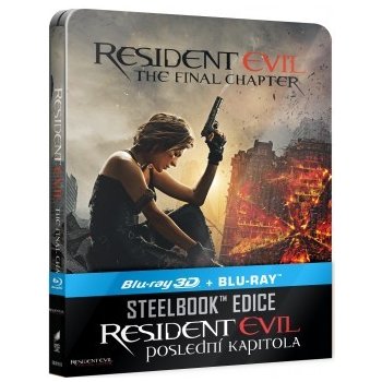 Resident Evil: Poslední kapitola - Steelbook BD