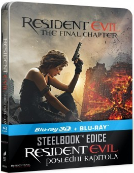 Resident Evil: Poslední kapitola - Steelbook BD