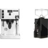 Rancilio Silvia PRO X + Eureka Mignon Turbo, BL black