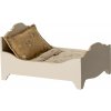 Maileg Drevená postieľka pre myšky Maileg Off White