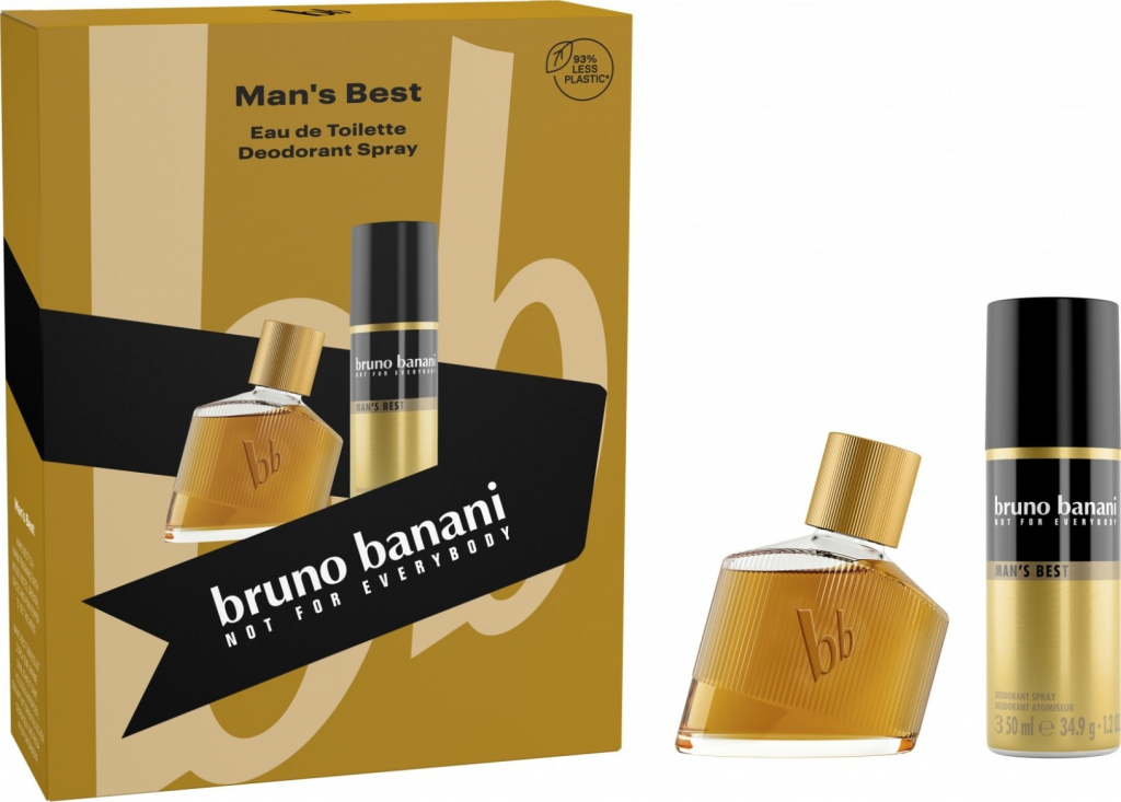 Bruno Banani Man\'s Best EDT 30 ml + deospray 50 ml darčeková sada