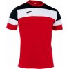 Joma Dres CREW IV T-SHIRT RED-BLACK S/S Veľkosť: 4XS/3XS