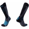 AKCIA Pánske lyžiarske merino termoponožky UYN SKI COMFORT FIT Grey/Azure 10-12 (45-47)