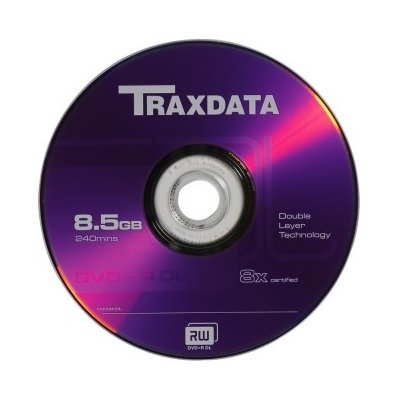 Traxdata DVD+R 8,5GB 8x, cakebox, 10ks