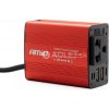 Menič napäta AMiO 12V/230V 150W/300W 2xUSB PI01